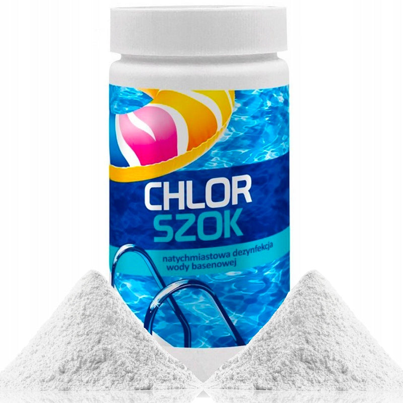 Gamix chlorine shock 1kg + algae 1L for swimming pool jacuzzi pool chemistry algae Manufacturer code A1+S1