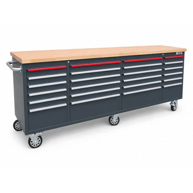 Garage Furniture Workshop Table Tool Trolley Mobile Wheels HDM Cabinet