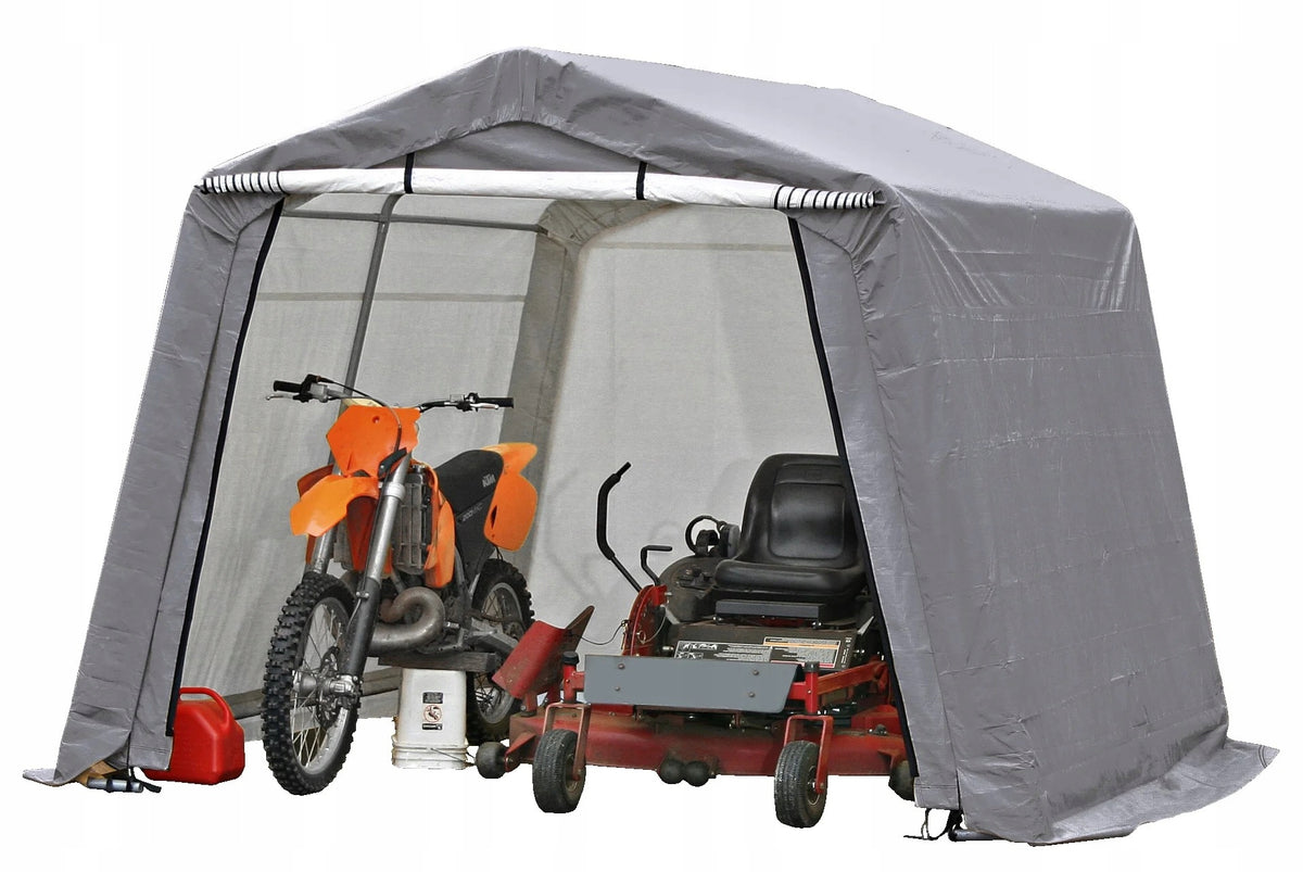 Garage Pavilion Garage Tent Year-round 3x3 x 2,4m Grey
