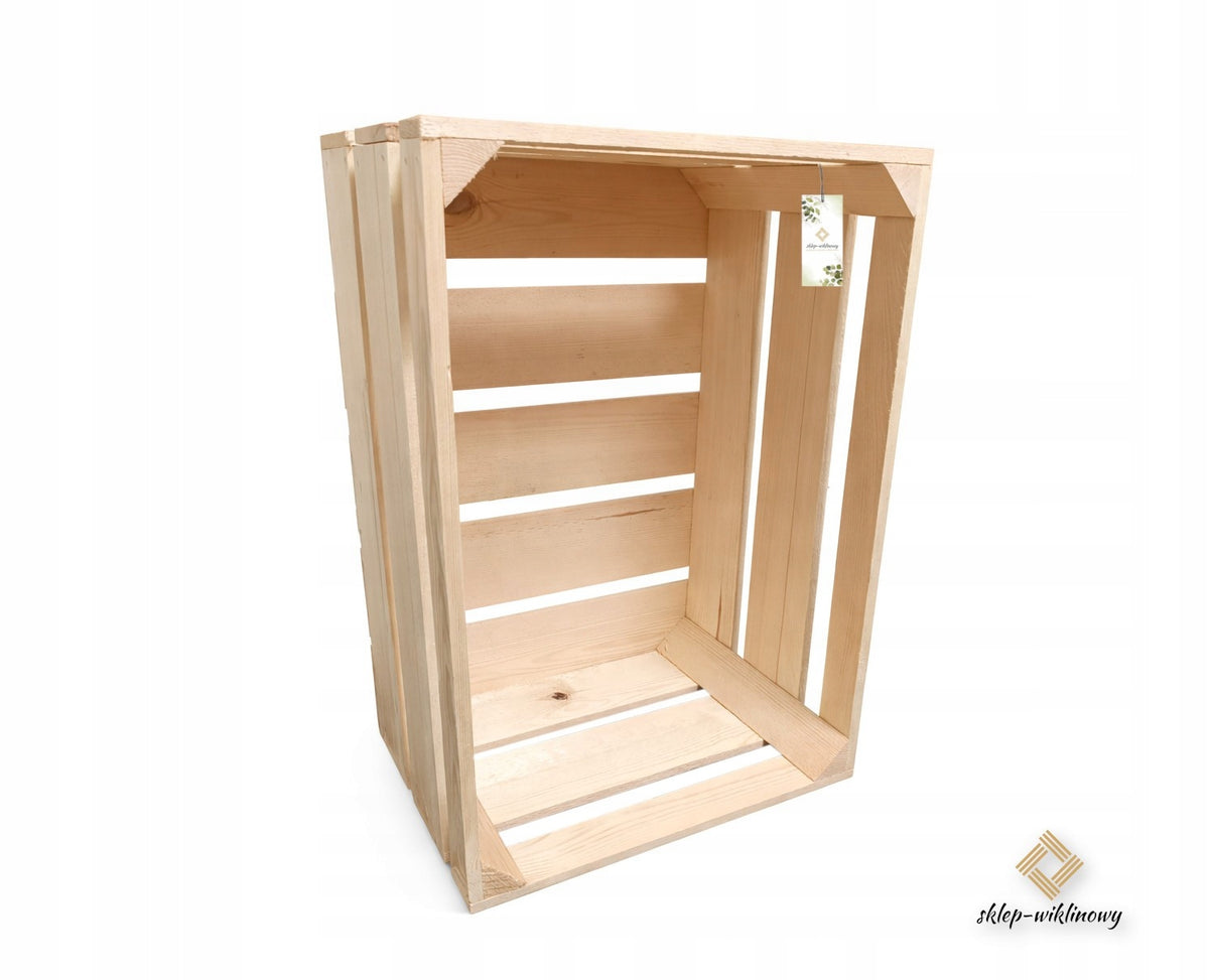 Garage / Utility Box Container Wooden Organizer 60x40 H30cm Capacity 64 l