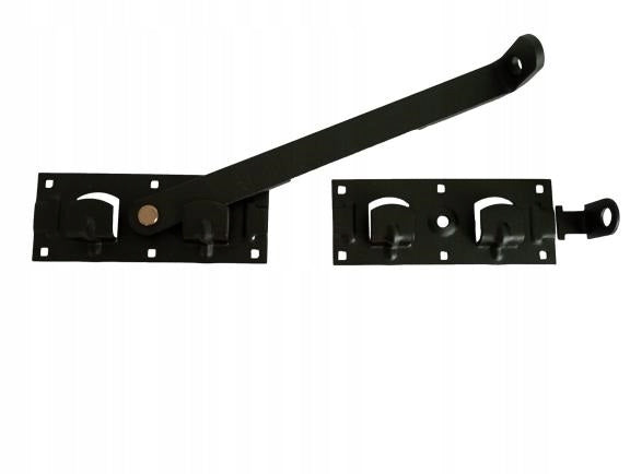 Garage deadbolt, gate, door, double-leaf xl painted closure