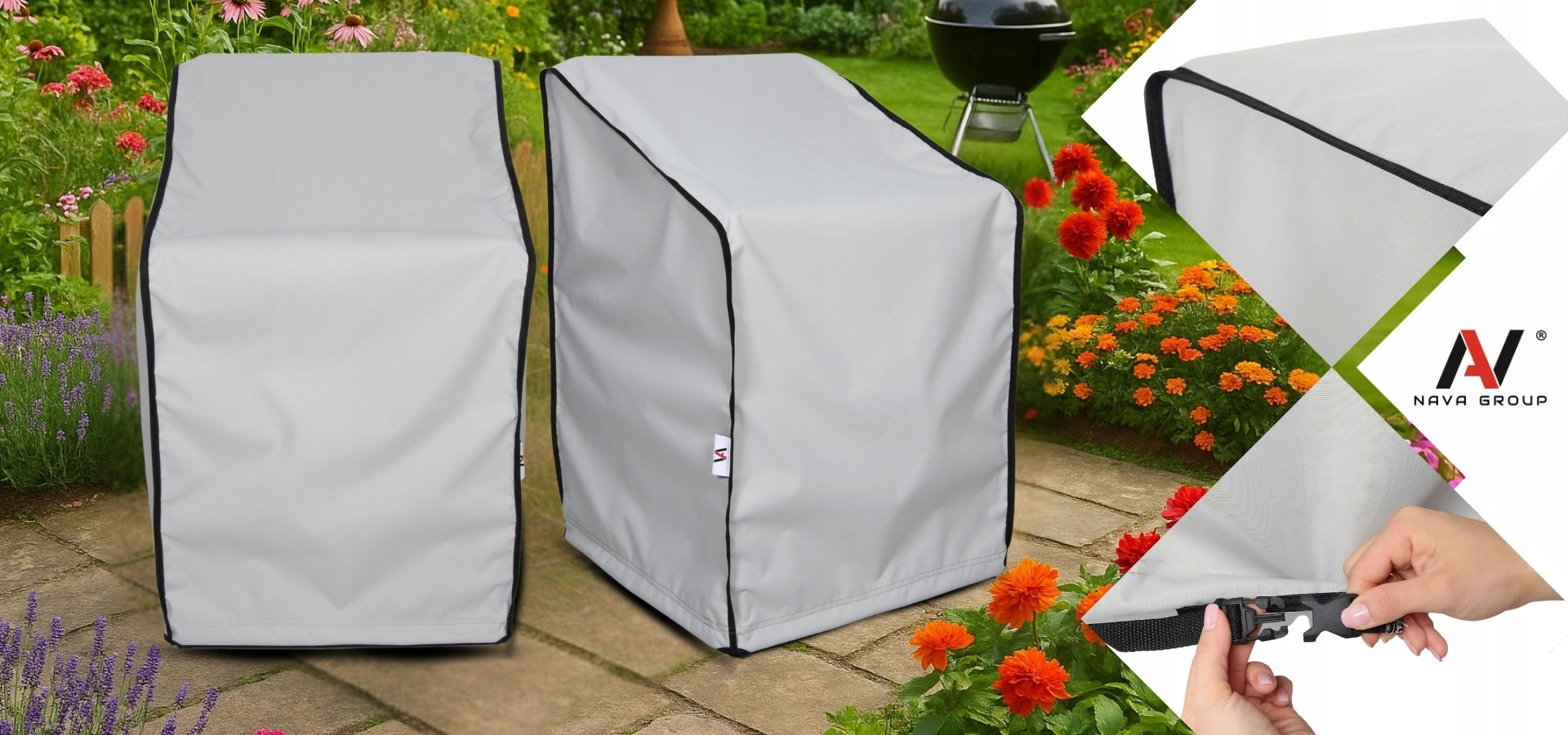 Garden Chair Cover Waterproof Tarpaulin Chair Strong Manufacturer no brand
