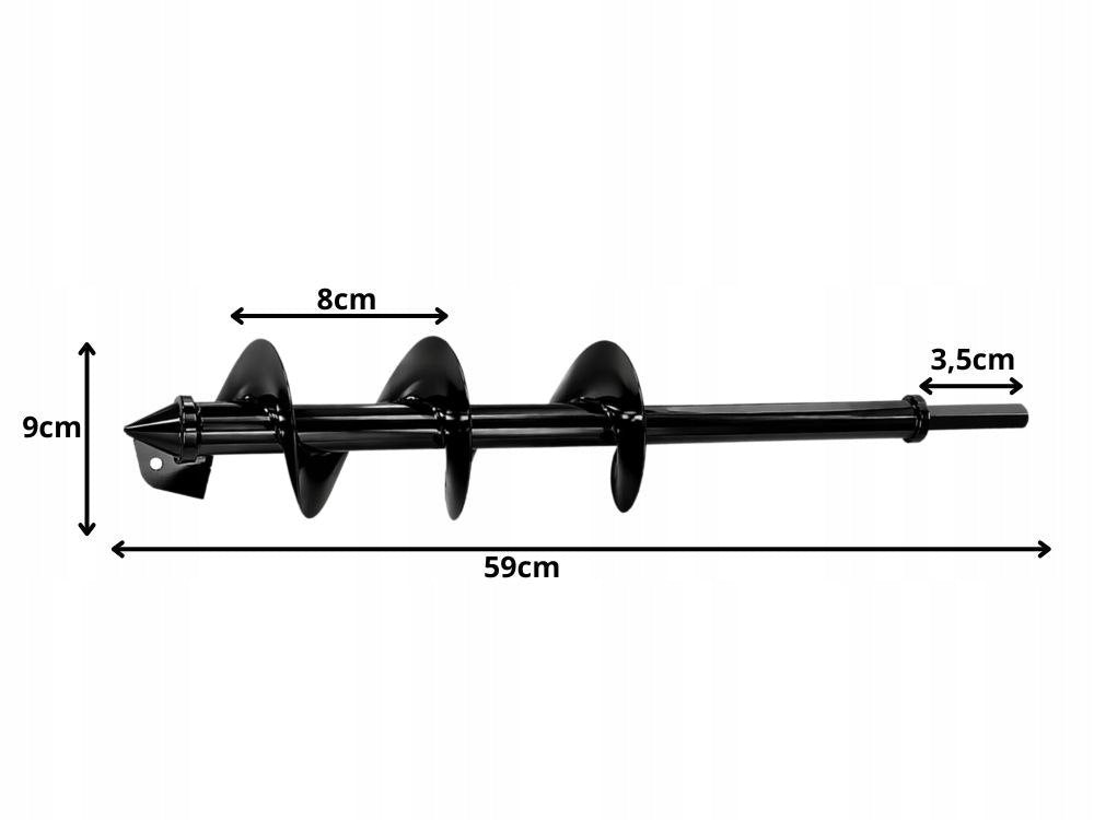 Garden Drill Bit Planting Drill Bit for Screwdriver Drill 59cm Power supply electrical