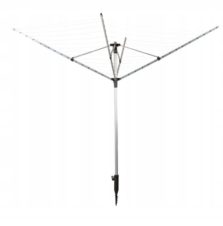 Garden Dryer Aluminum Rotating 60m Cover Strings Anchor Drill Manufacturer code suszarka ogrodowa, obrotowa, wbijana
