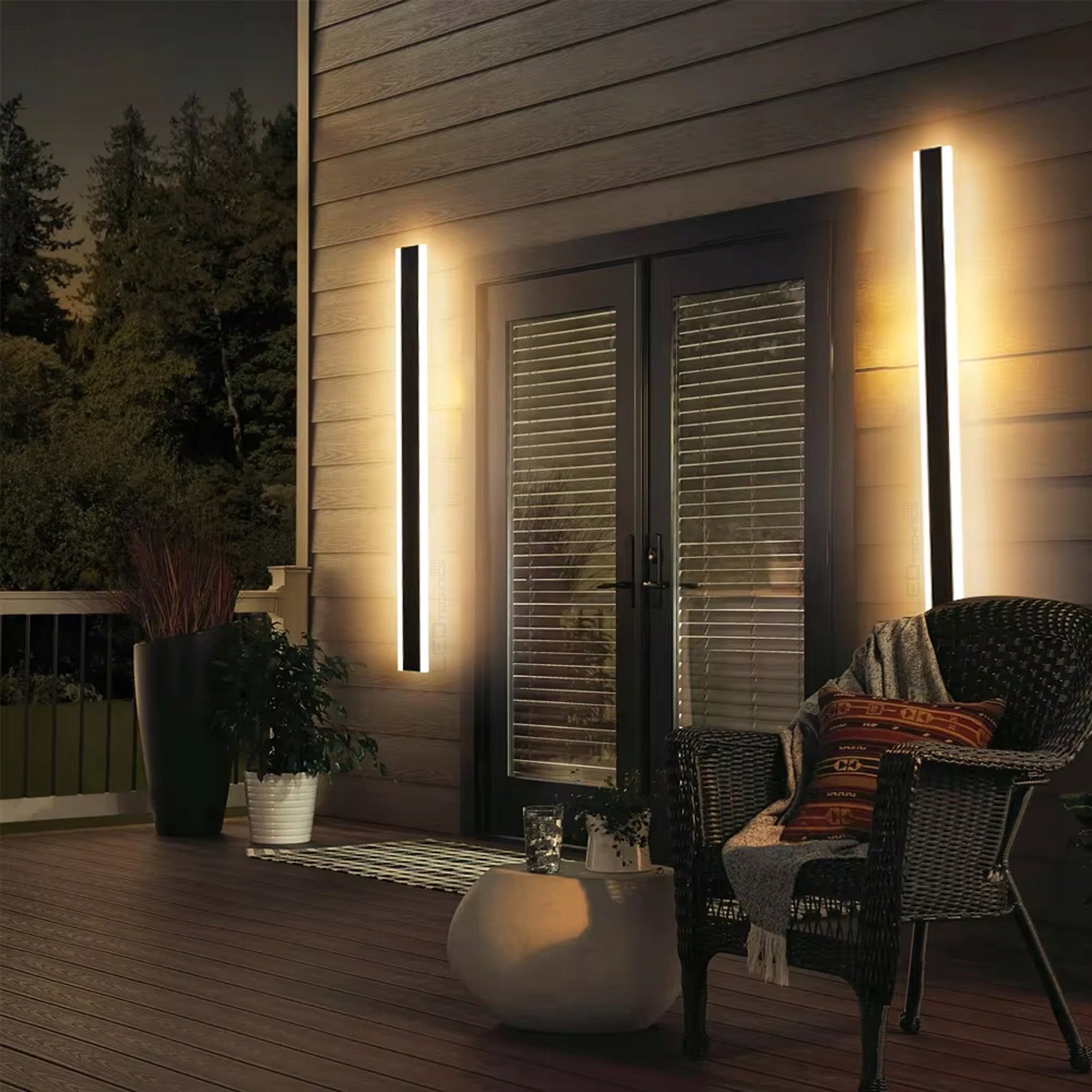 Garden Facade Lamp 27W LED CCD Wall Sconce Outdoor IP65 90cm Manufacturer code LS021