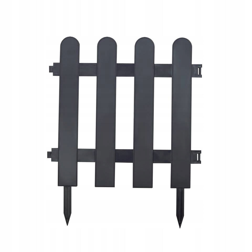 Garden Fence 10x Palisade Graphite edging 3m Packaging status original