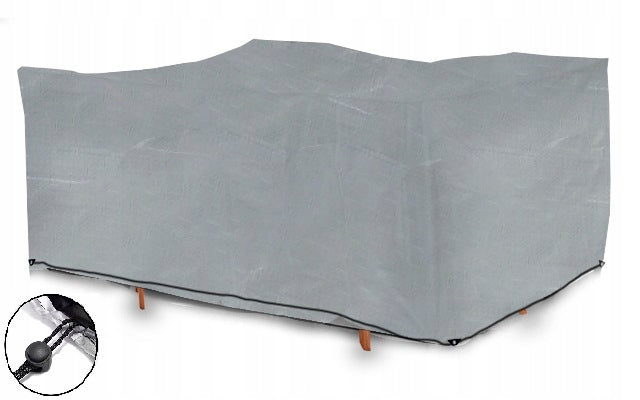 Garden Furniture Cover Waterproof Strong Set Table Grey 250x150x75