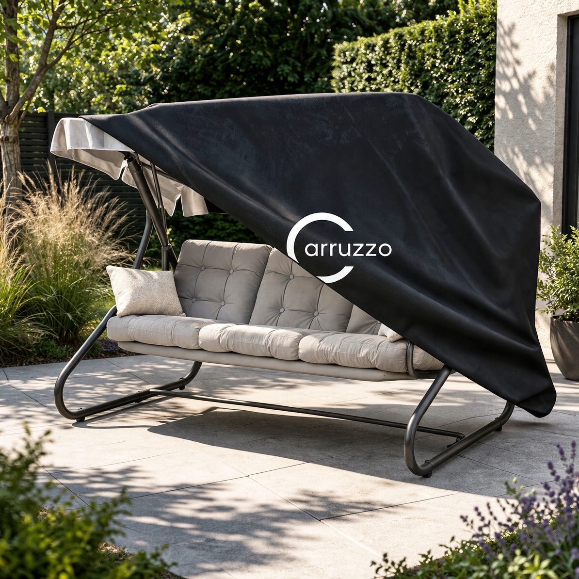Garden Furniture Cover Waterproof Swing Table Bench 215x150x150 cm Length 150 cm