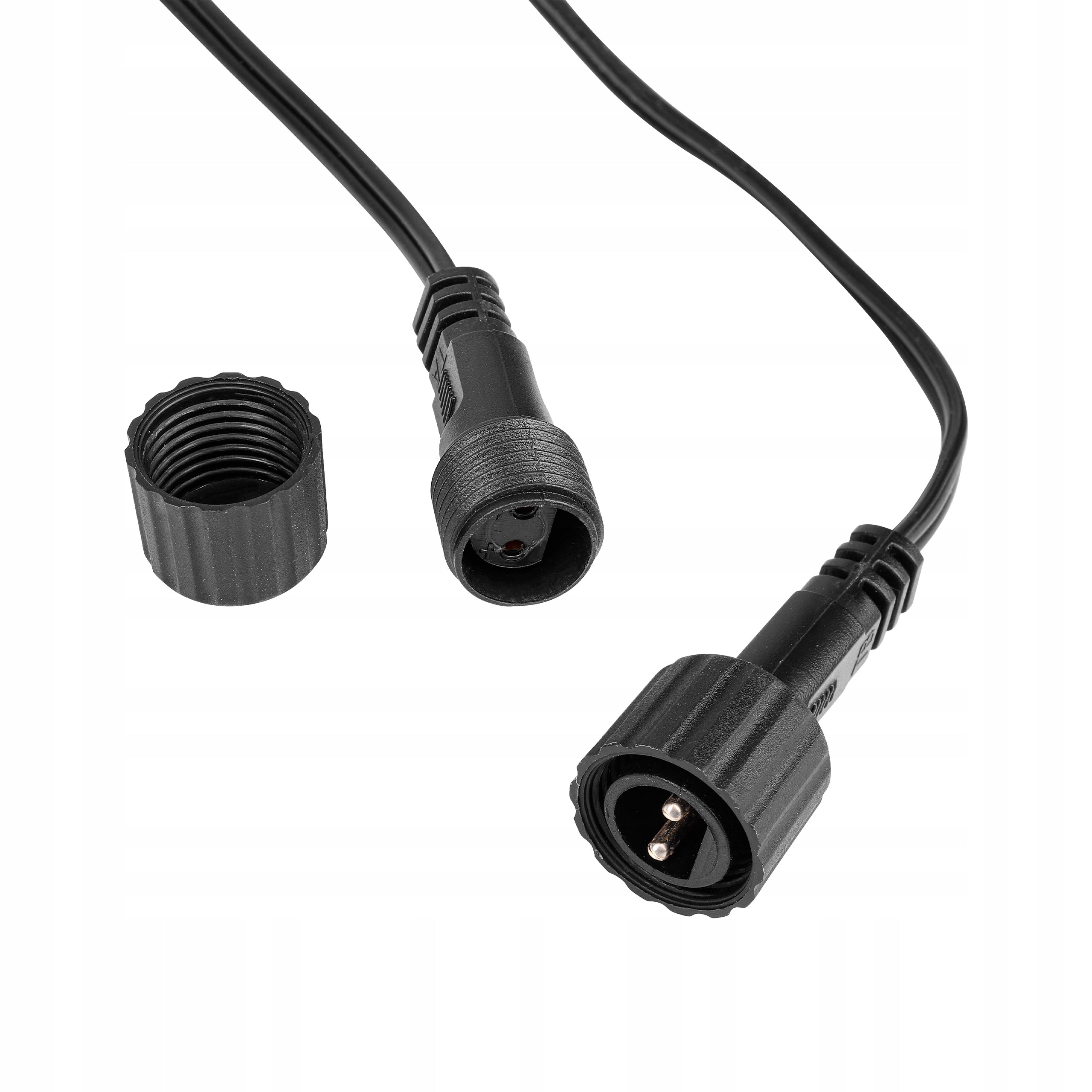 Garden Garland Light 30M 50X LED Bulb E12 Remote Control Power supply mains