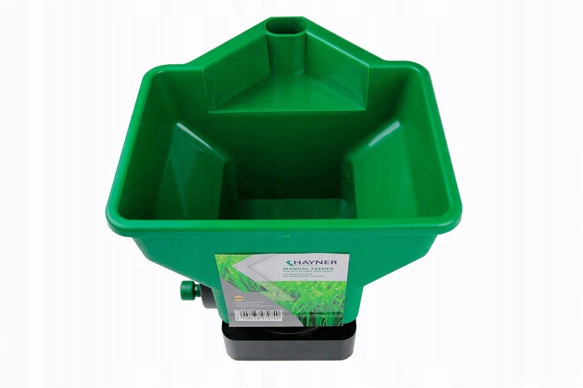 Garden Grass Seed Drill 3kg Chlorine Room Sand Seed Fertilizer Spreader Manufacturer code siewnik do nasion nawozów 3 litrowy