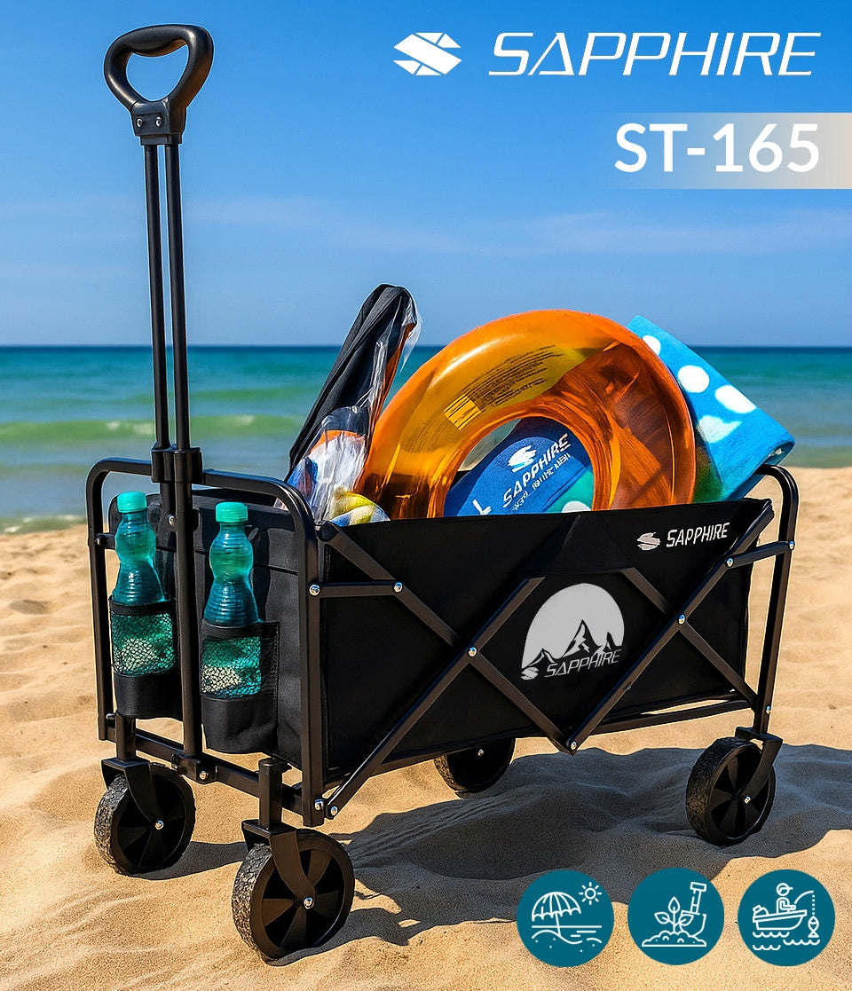 Garden Hiking CART Large Transport Folding Cover 80L Packaging status original