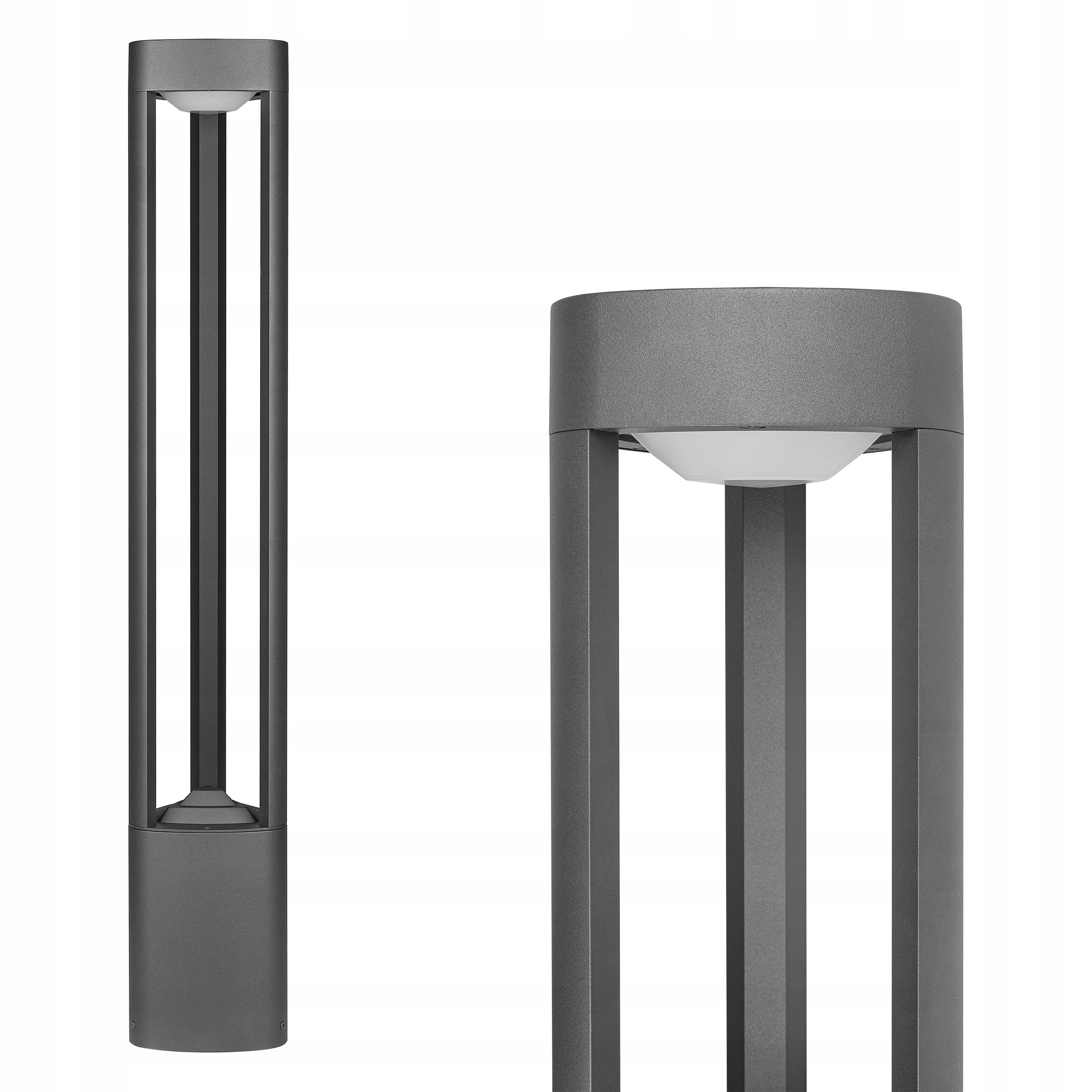 Garden Lamp LED Post Outdoor Standing 80cm Lighting GX53 Packaging status original