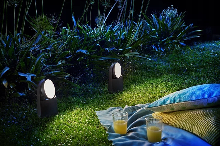 Garden Lamp Outdoor POST 25cm LED 7W 680lm 4000K IP44 Philips Brand Philips