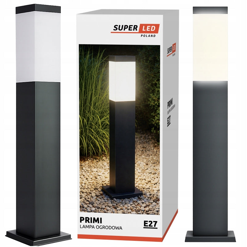Garden Lamp Outdoor Standing E27 LED Post 45 cm Premium