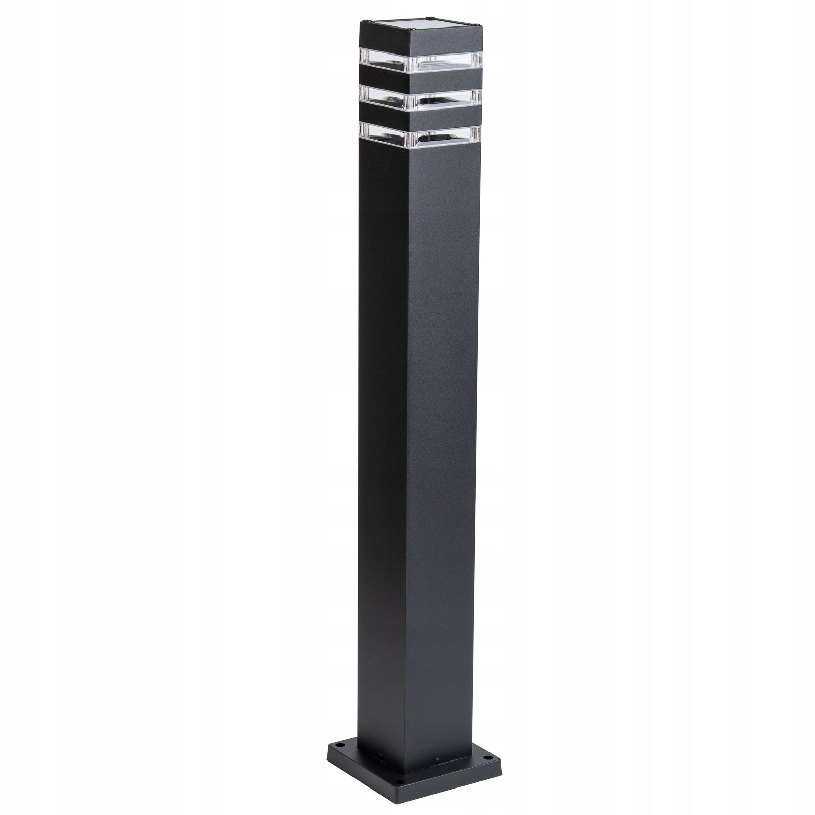 Garden Lamp Outdoor Standing Post E27 LED Fixture 80cm Aluminium Packaging status original
