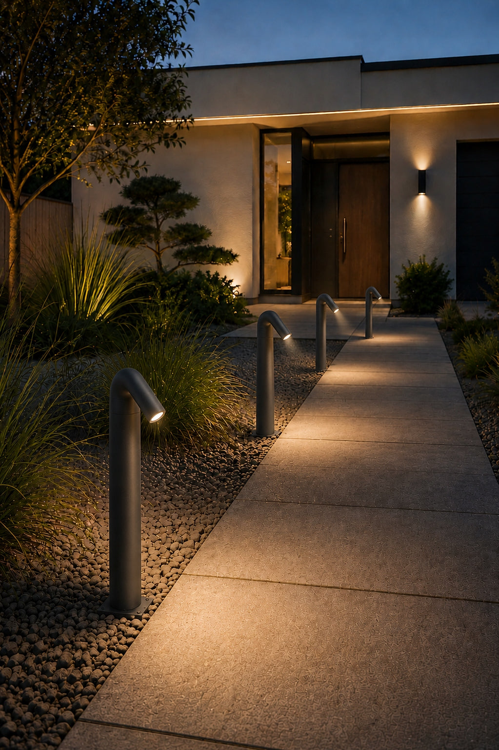 Garden Lamp Post LED G9 1,7W 4000K 450 mm IP67 STEVEN Fumagalli Brand Fumagalli