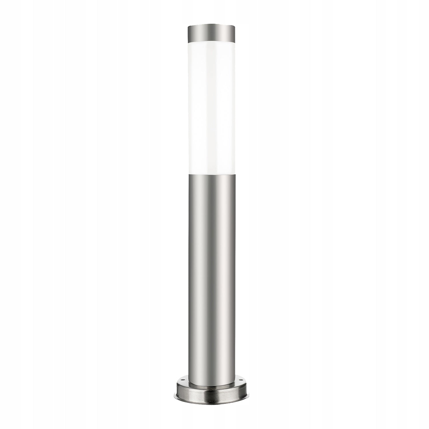 Garden Lamp Standing Lighting Post for LED E27 65cm INOX IP44 Color silver