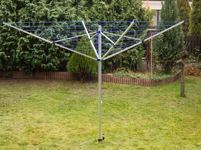 Garden Laundry Dryer 50m | Metal Fittings | Anchors Cover Brand Venus