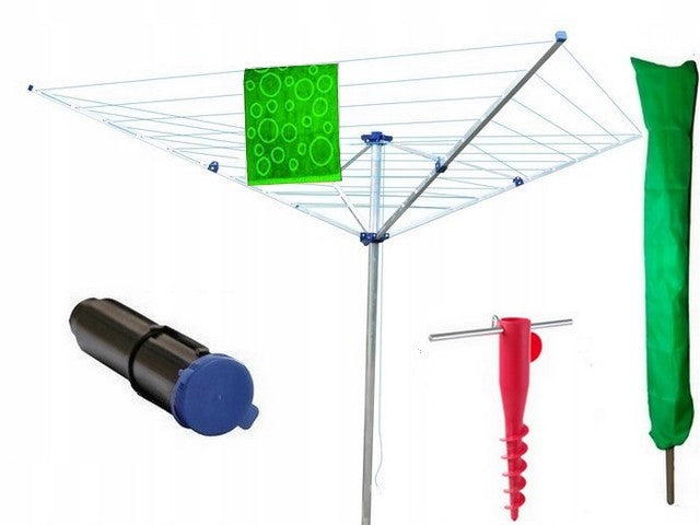 Garden Laundry Dryer 50m | Metal Fittings | Anchors Cover Manufacturer code 1101