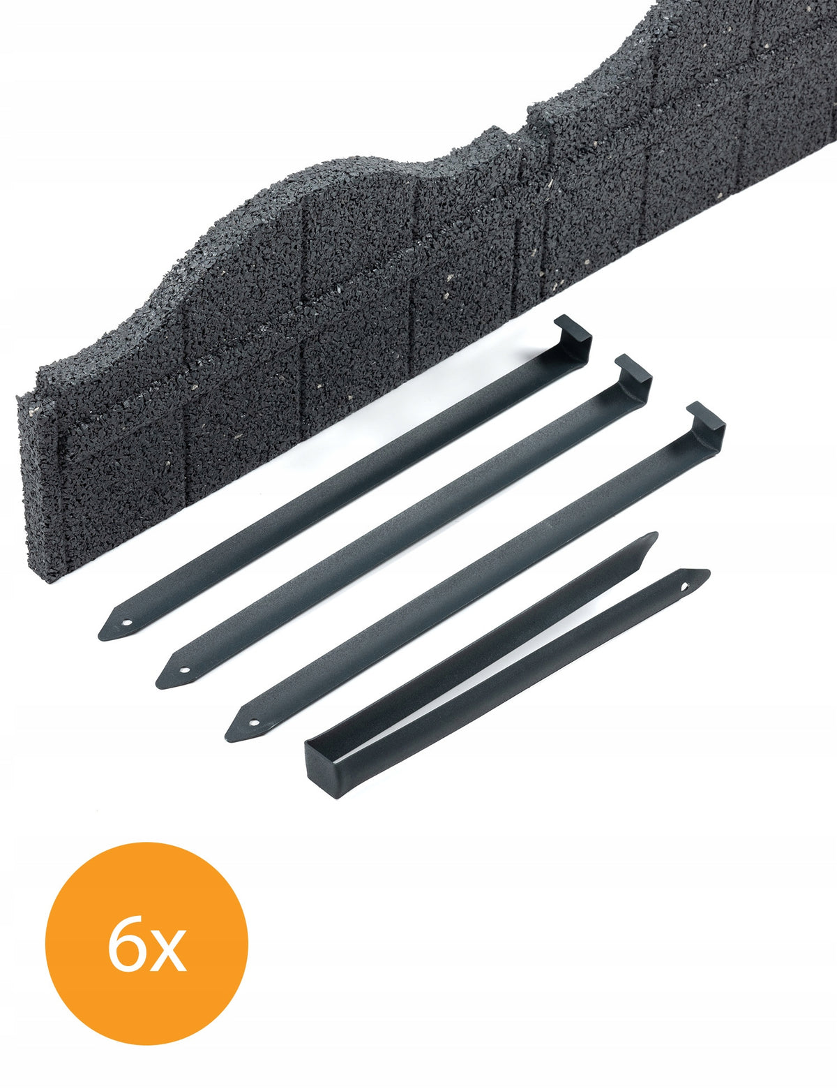 Garden Lawn EDGING 7m Fence Palisade Frost Resistant Flexible ECO Manufacturer code EF5000172X6