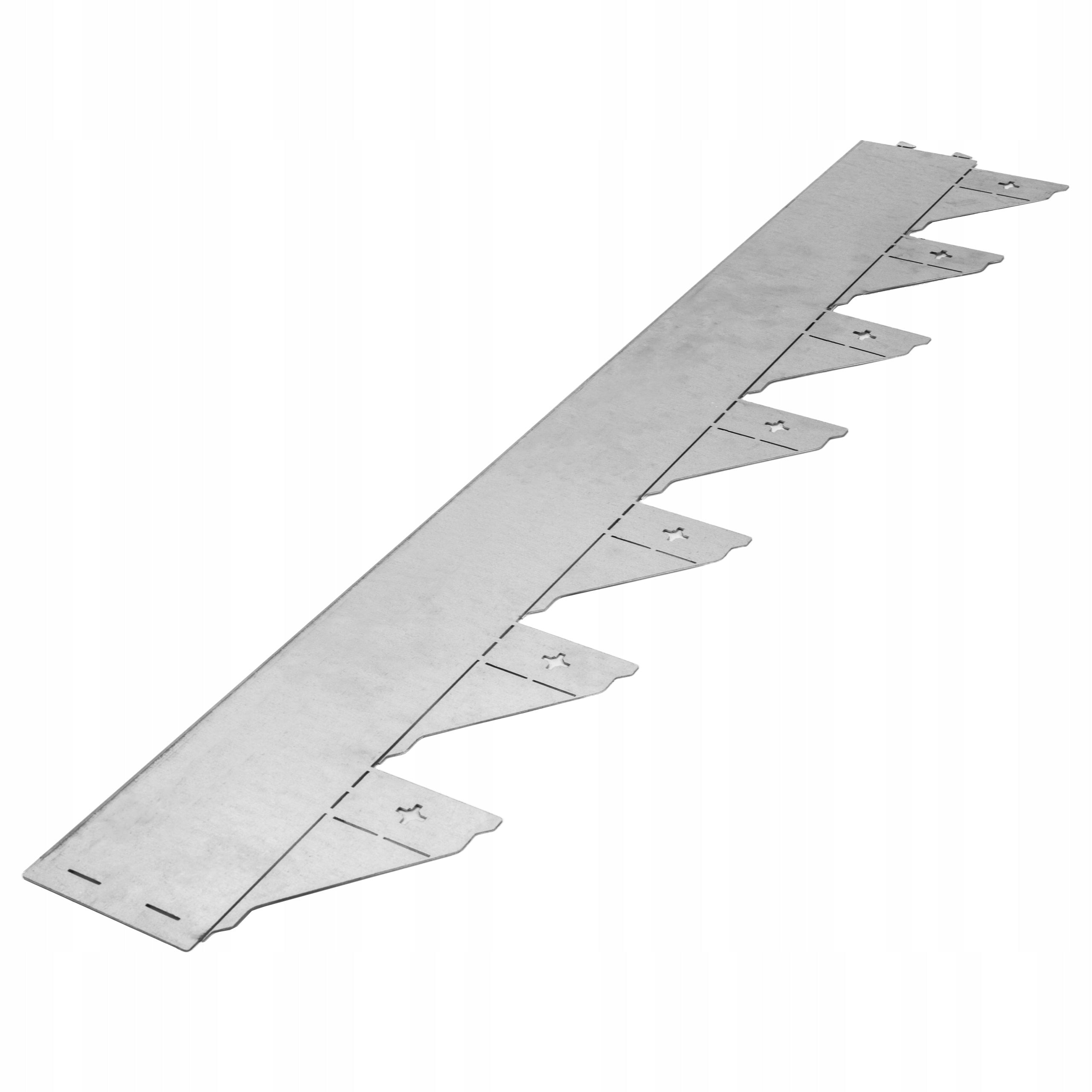 Garden Lawn edging Steel H-10cm GardenBord 1meter Galvanized Packaging status original