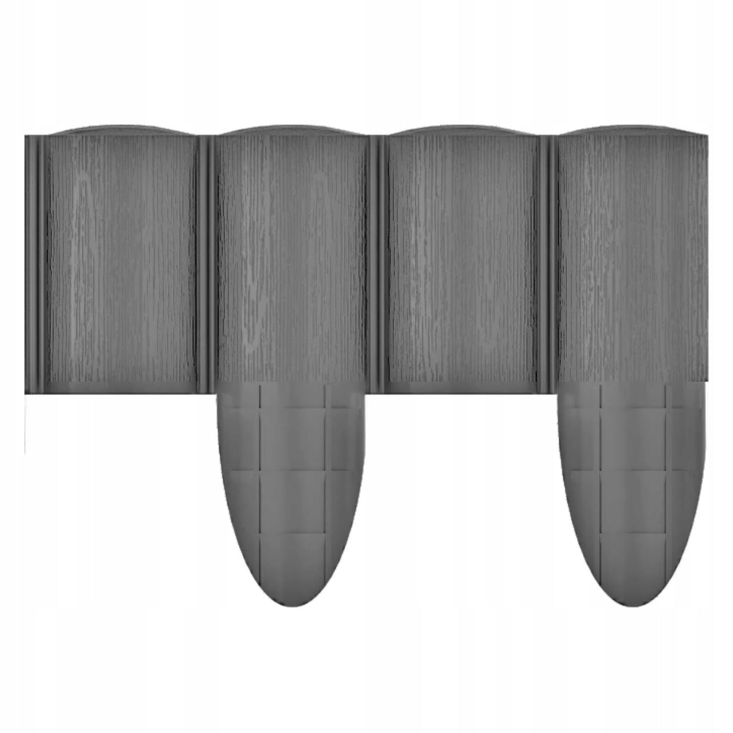 Garden Palisade Curb Plastic Wood Effect Cellfast 7,2m Graphite Packaging status original