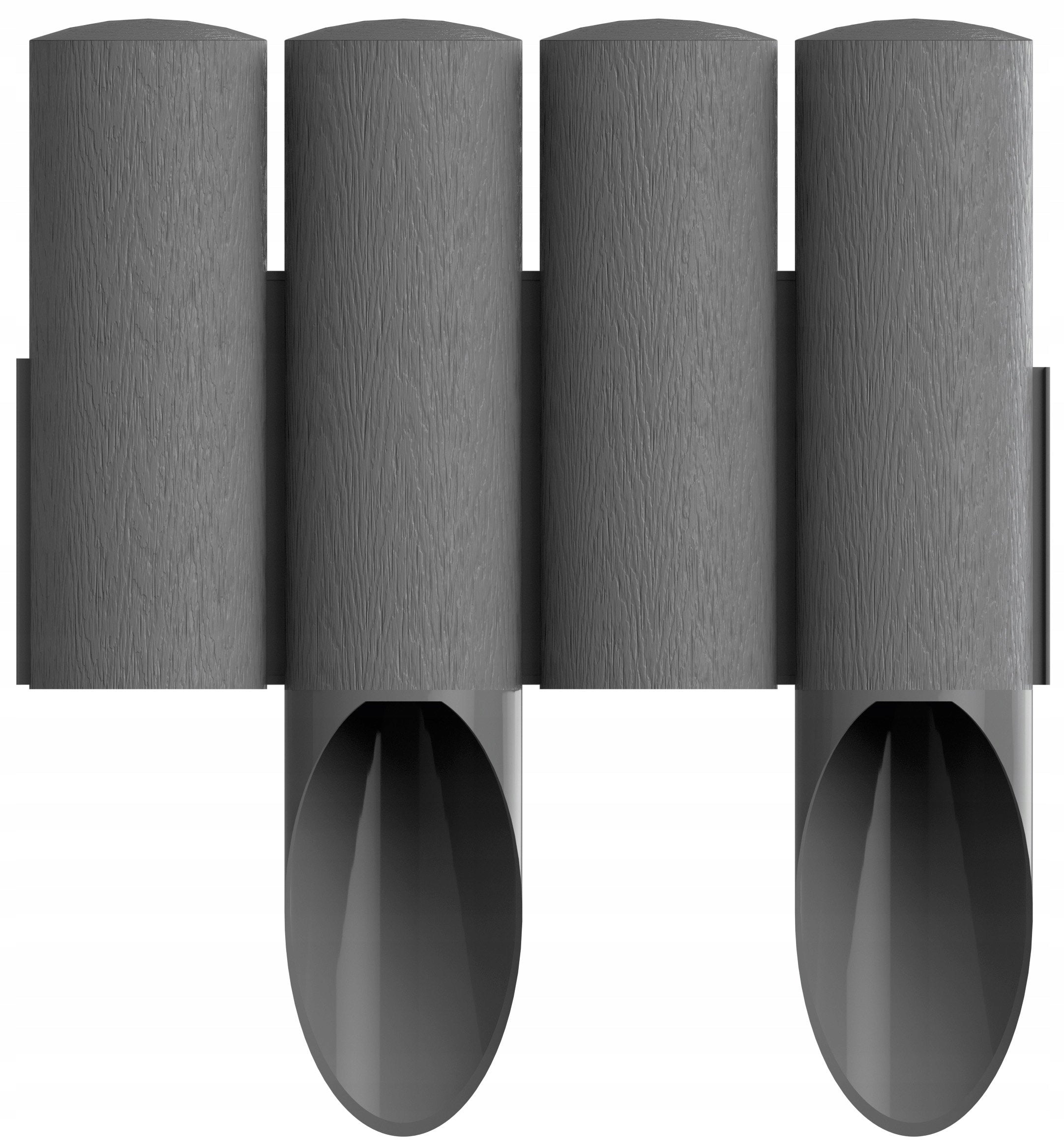 Garden Palisade Garden Edging Cellfast Lawn 2,3m x 15,5cm Graphite