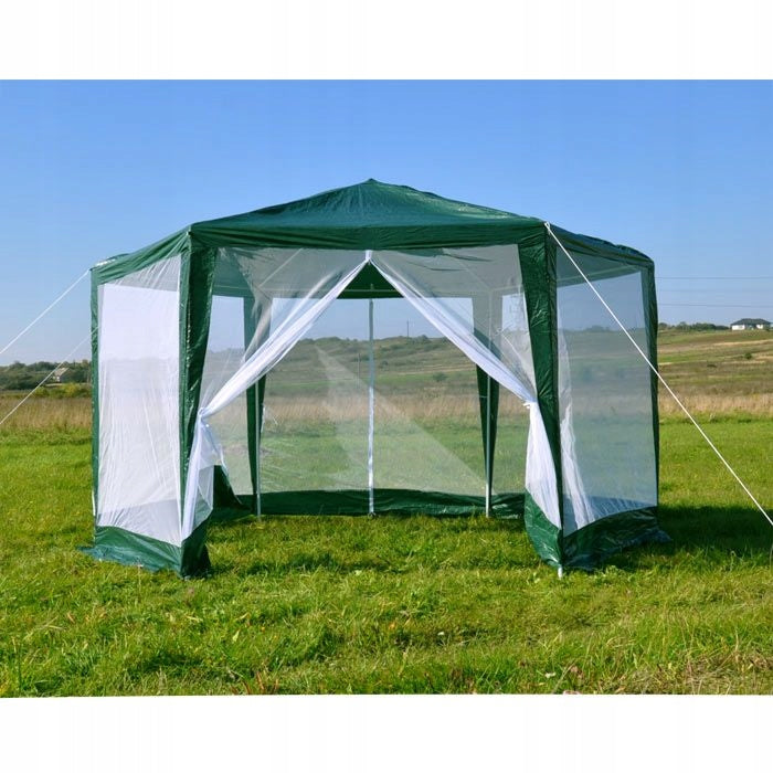 Garden Pavilion 4x4 WITH MOSQUITO NET Tent for Garden Canopy Gazebo Booth Packaging status original