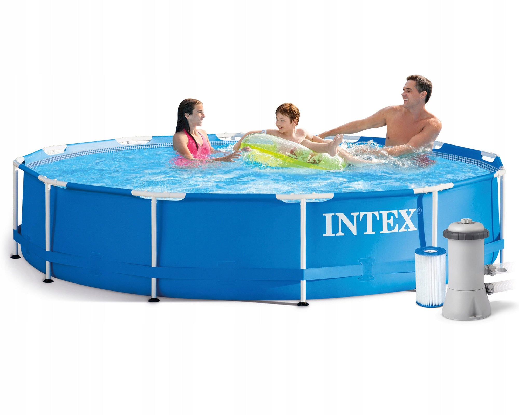 Garden Pool Framed 366x76cm Set + Pump Filter INTEX 28212 Manufacturer code 6941057400341
