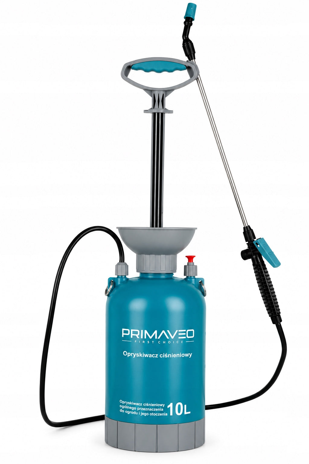 Garden Pressure Sprayer 10L Manual Adjustable Lance Nozzle 100CM Packaging status original
