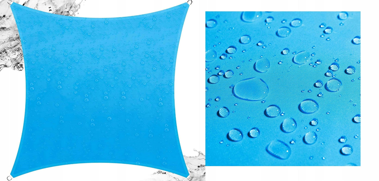 Garden SAIL SUNSCREEN Awning COVER 3x3m SHADER WATERPROOF