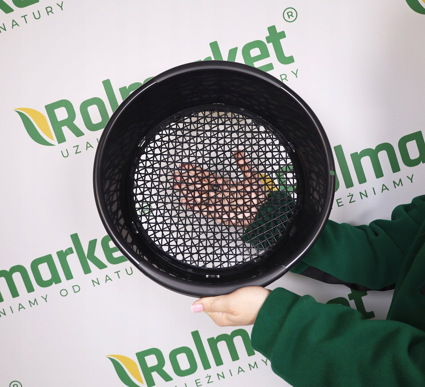 Garden Sieve Adjustable 37 cm For Earth Compost Bark Adjustable Eyelets Packaging status original