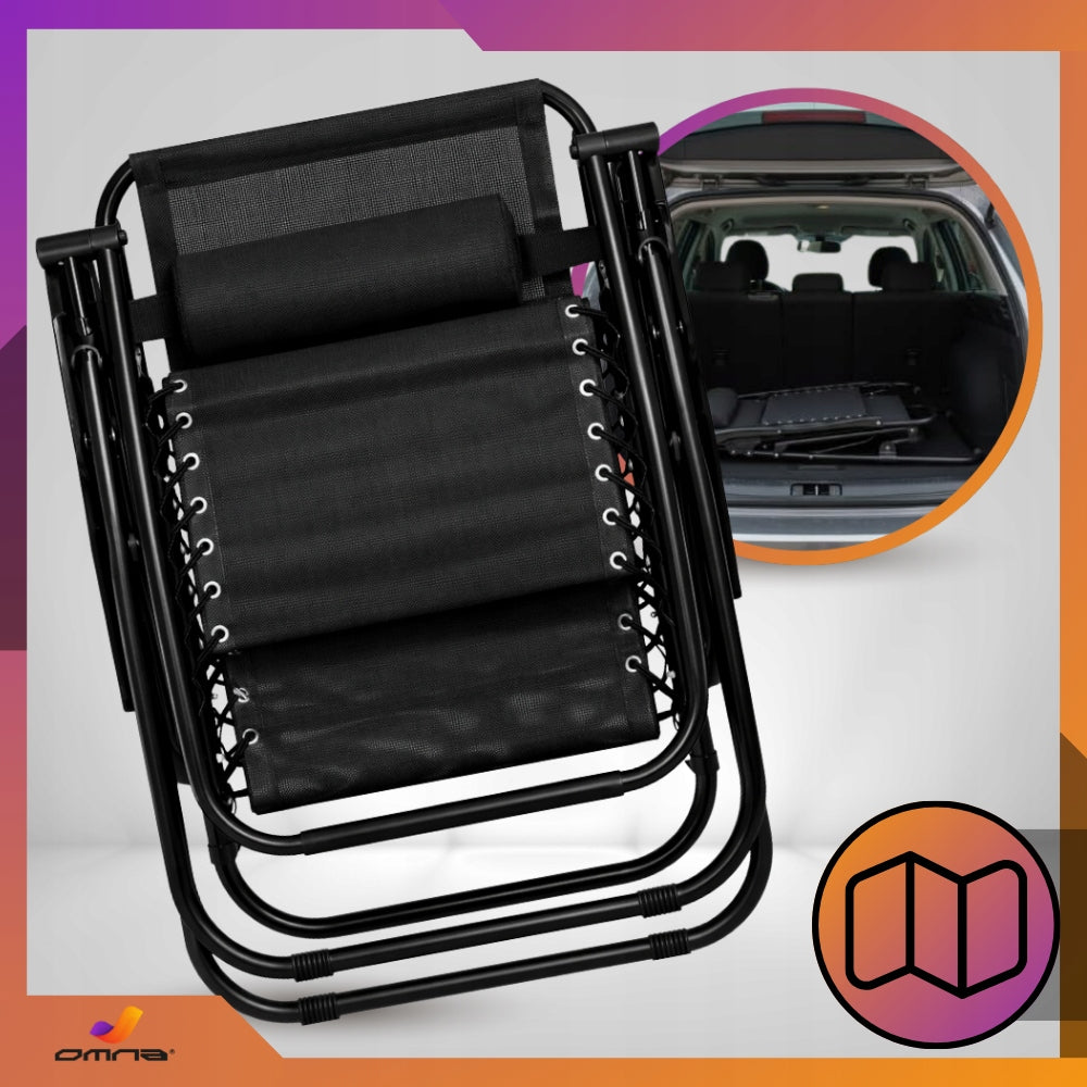 Garden Sun Lounger Beach Folding Pool Gravity Seat Zero Gravity Manufacturer code 5903858130309