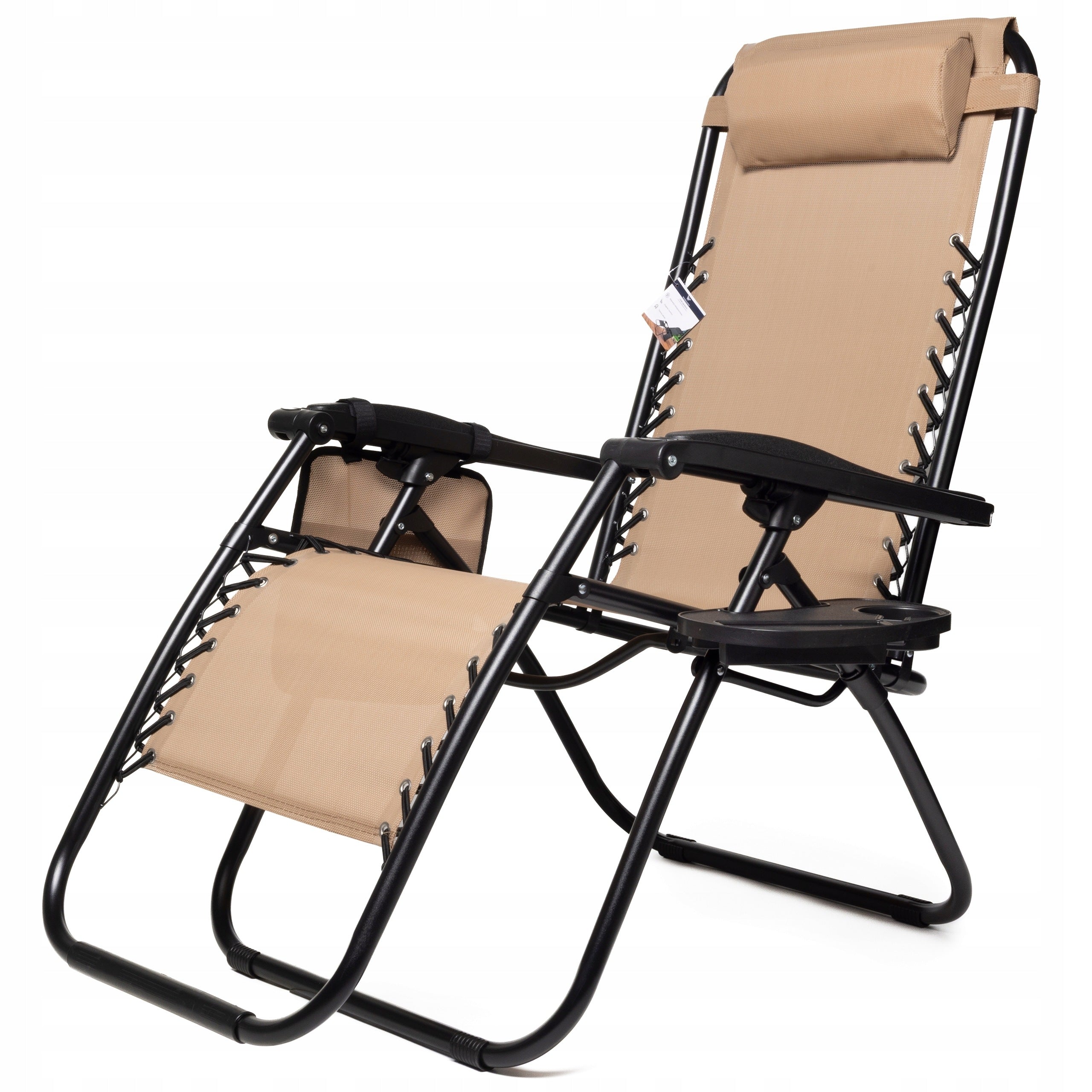 Garden Sun Lounger Folding Zero Gravity Hiking Chair Table Bag Brand no brand