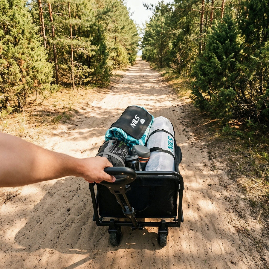 Garden Transport Hiking Trolley Folding With Handle NILS Brand Nils