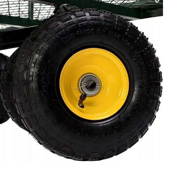 Garden Transport Trolley Large 102x52 cm High Sides Strong up to 350kg Brand no brand
