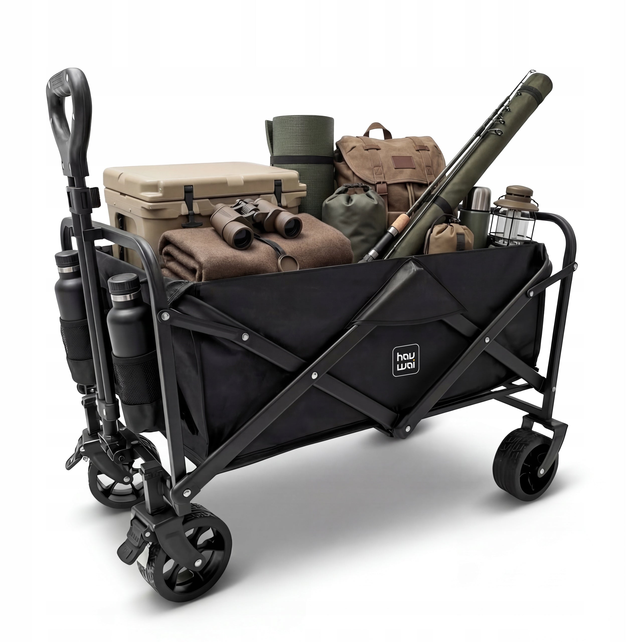 Garden Trolley Folding Tourist 100 L BLACK STRONG 120 KG KOLA XL Manufacturer code T-1030002