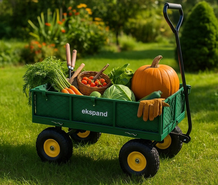 Sodo vežimas - karutis Fluxar SV-1111, 100l