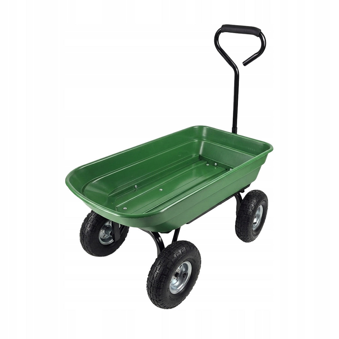Garden Trolley Transport Wheelbarrow Dump Truck 350kg TC2155 Pumped Wheels Manufacturer code PL-WOP01