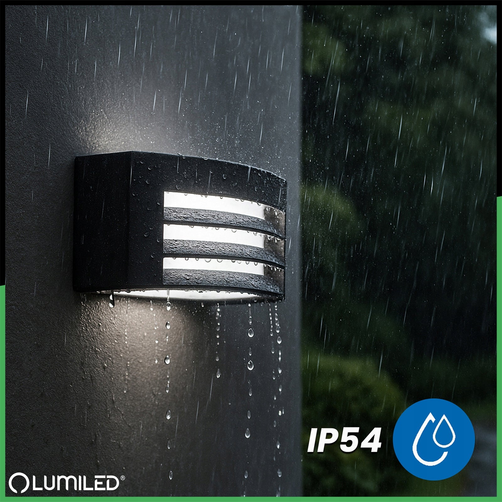 Garden Wall Lamp Outdoor Facade Wall Lamp E27 LED IP54 ALUMINUM Light source power 12 W