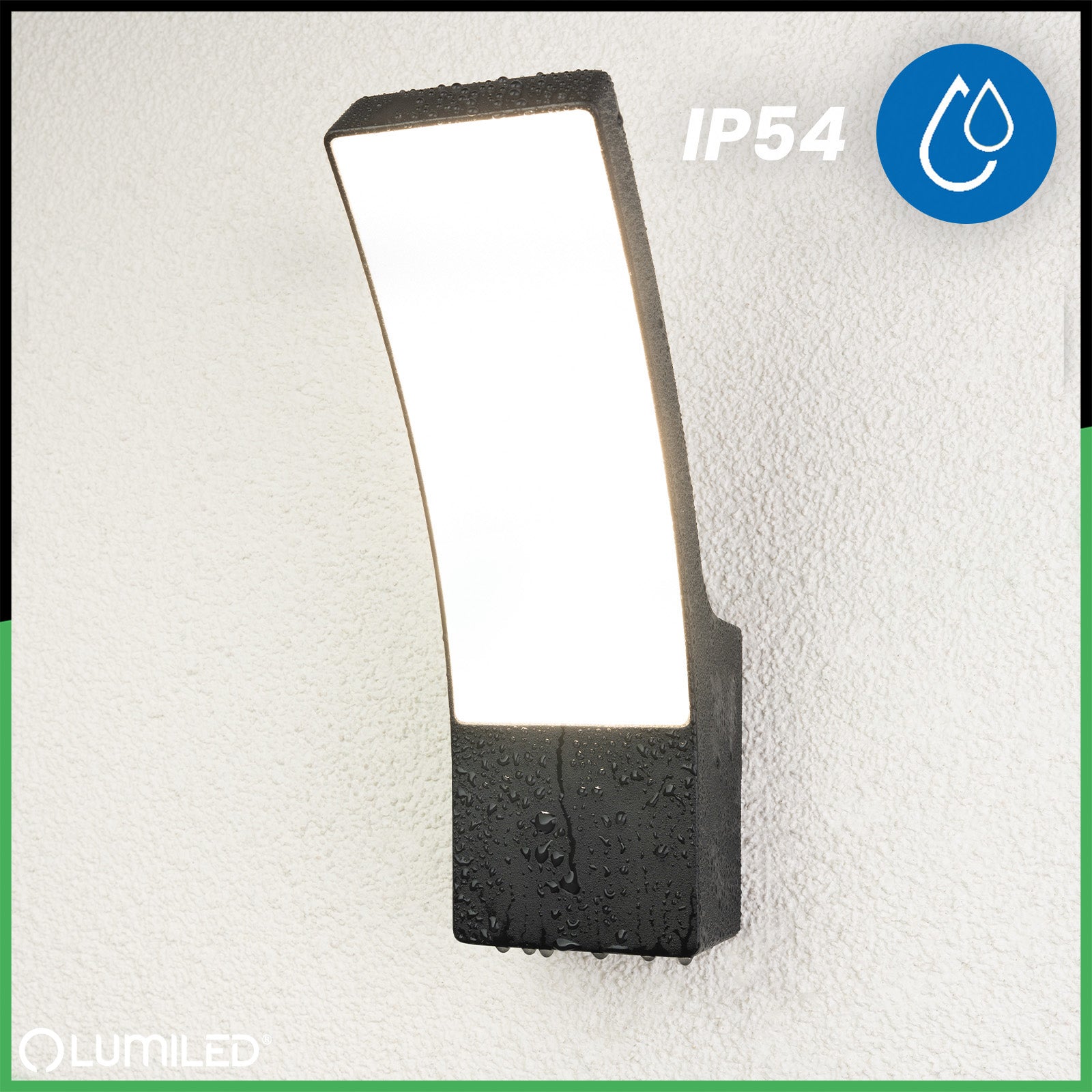 Garden Wall Lamp Outdoor LED Wall Facade Light 10W WATERPROOF Thread type built-in LED source