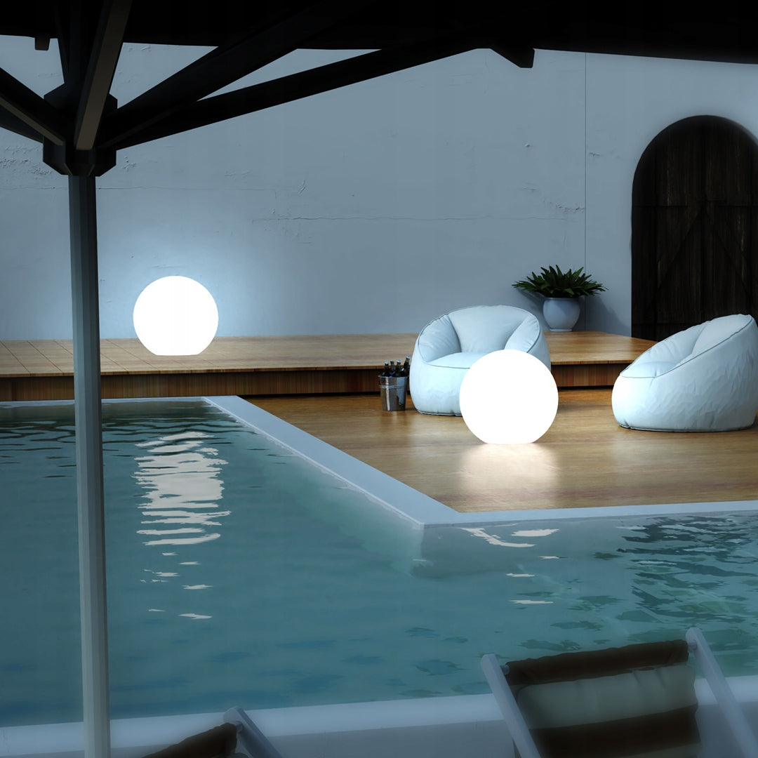 Garden ball 38cm solar decorative for garden XXL large solar lamp Thread type built-in LED source