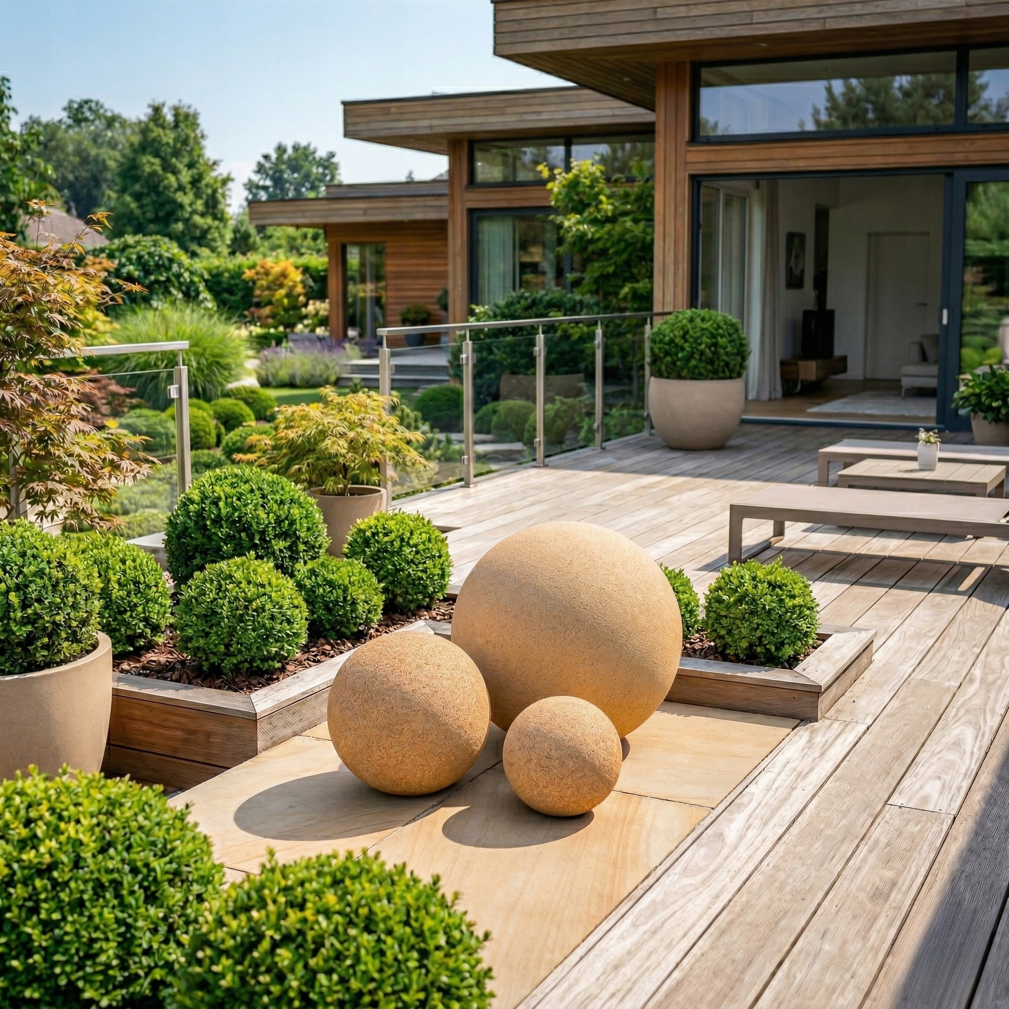 Garden ball LL BELO 20 T E27 outdoor IP65 20cm terracotta Color other color