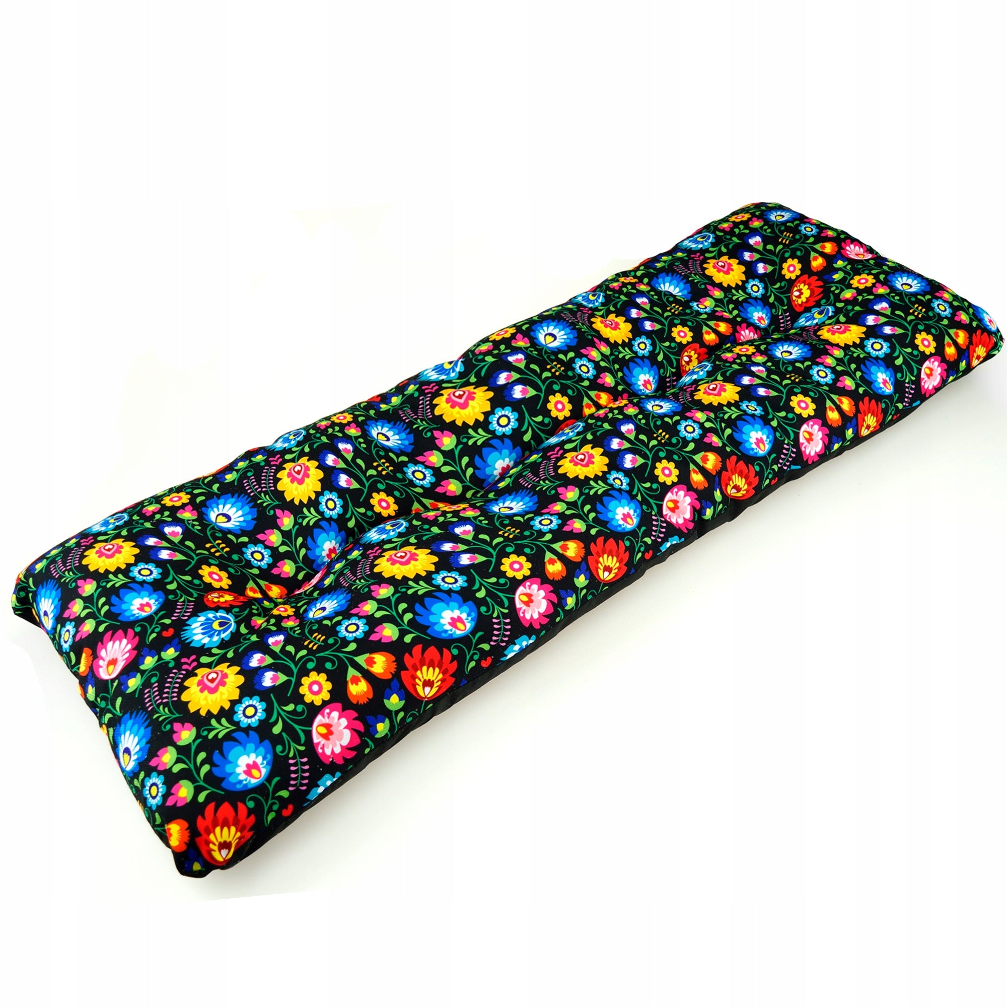 Garden cushion for bench swing pallet water resistant 120x38 FOLK ŁOWICKA Manufacturer no brand
