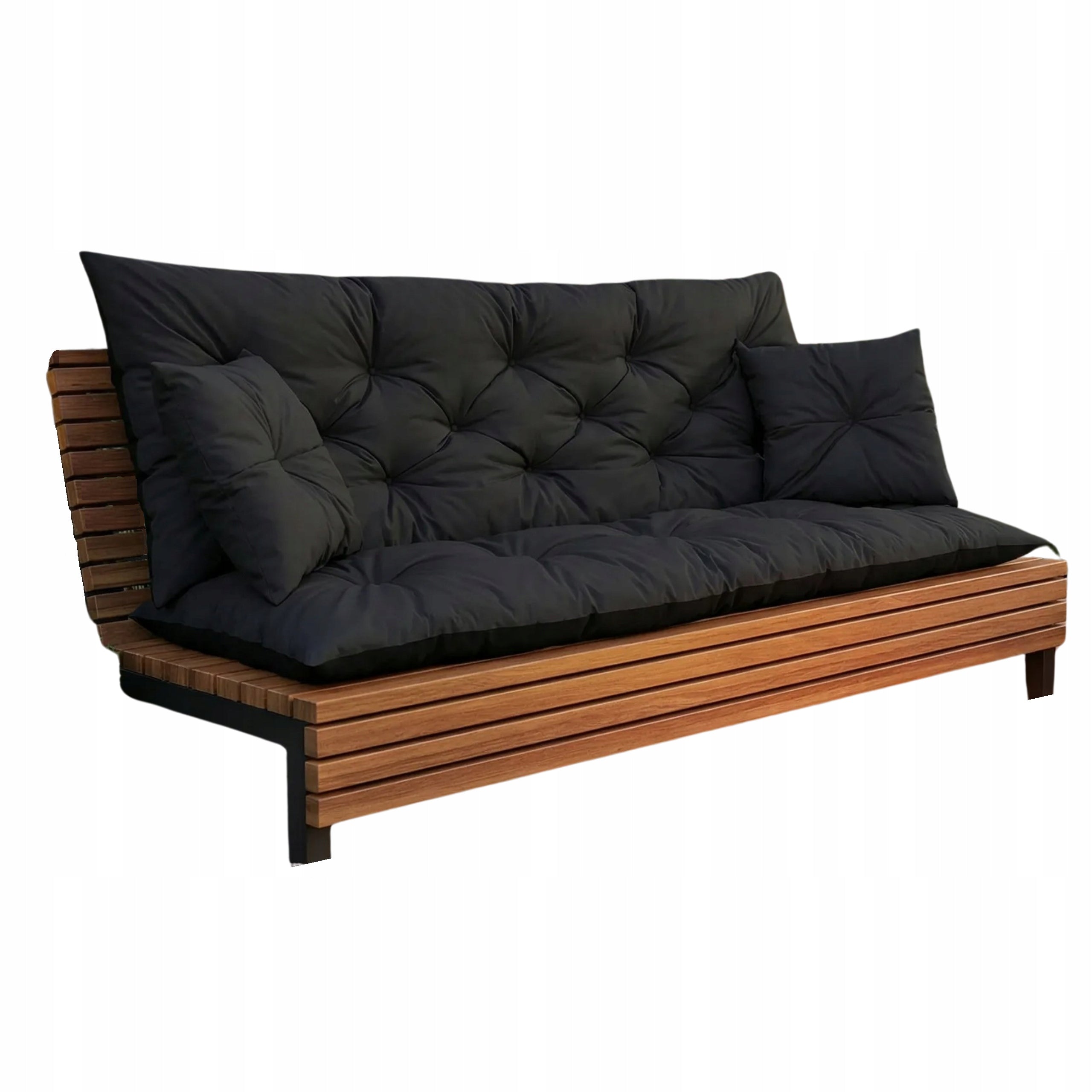 Garden cushion for bench swing waterproof and durable 150x60x50 cm