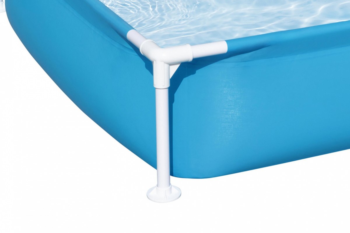 Garden frame pool for children BESTWAY Square 122x122x30,5cm Length 122 cm
