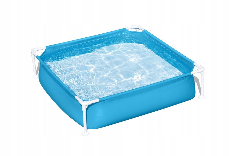 Garden frame pool for children BESTWAY Square 122x122x30,5cm Packaging status original