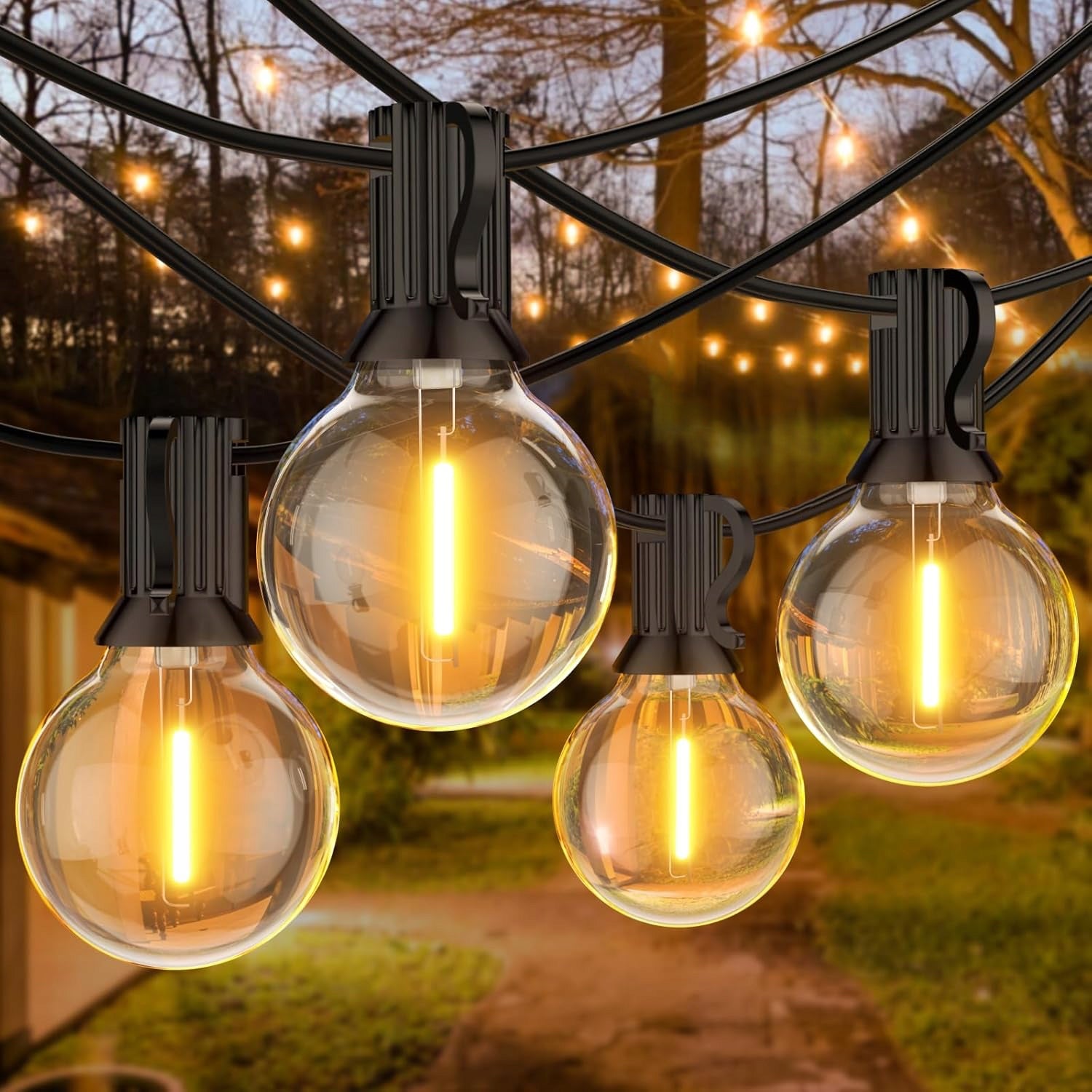 Garden garland 230V 10m x 10 LED bulbs E12 1W Brand Masterled