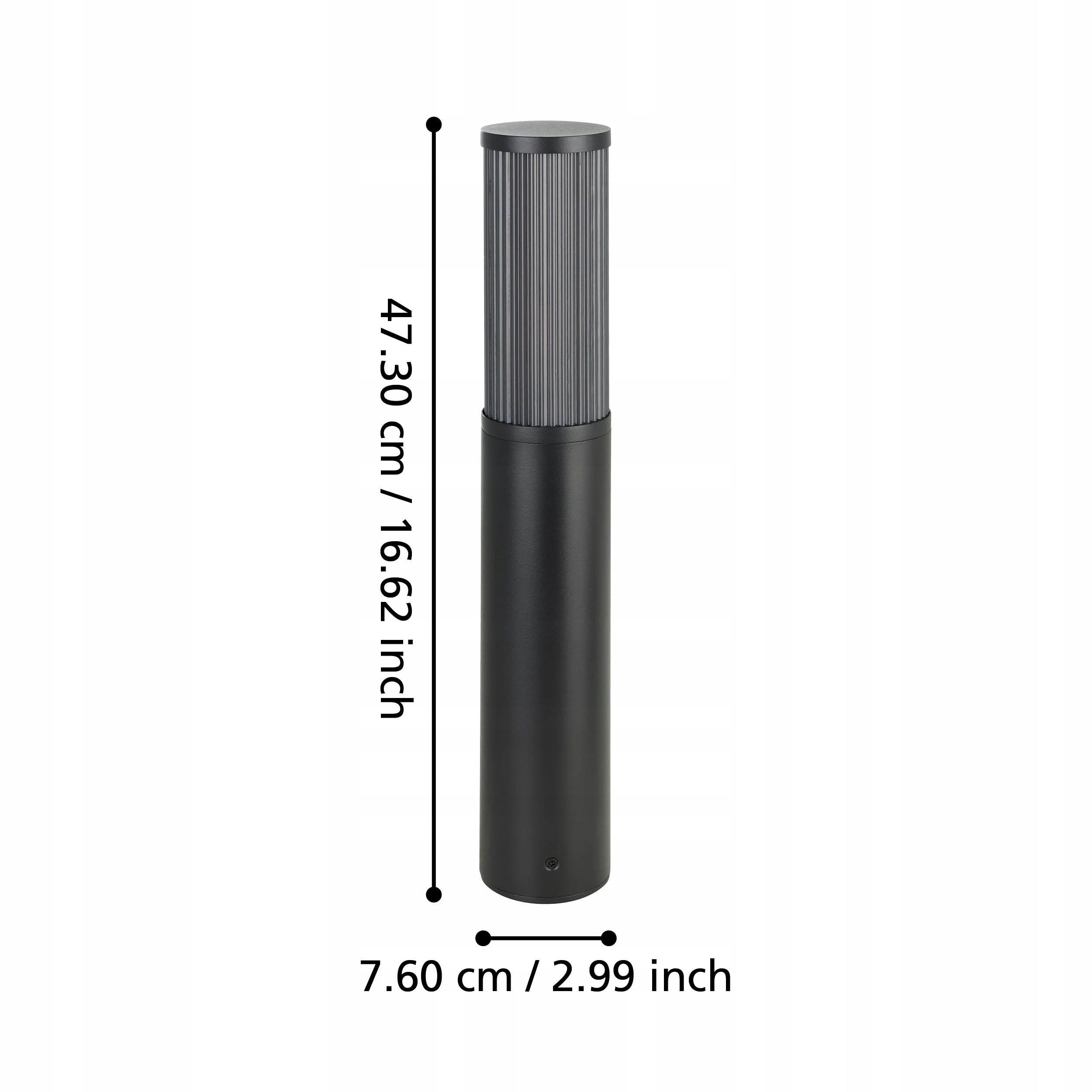 Garden lamp outdoor standing post black 46,5 cm 1xE27 EGLO SALLE Brand Eglo