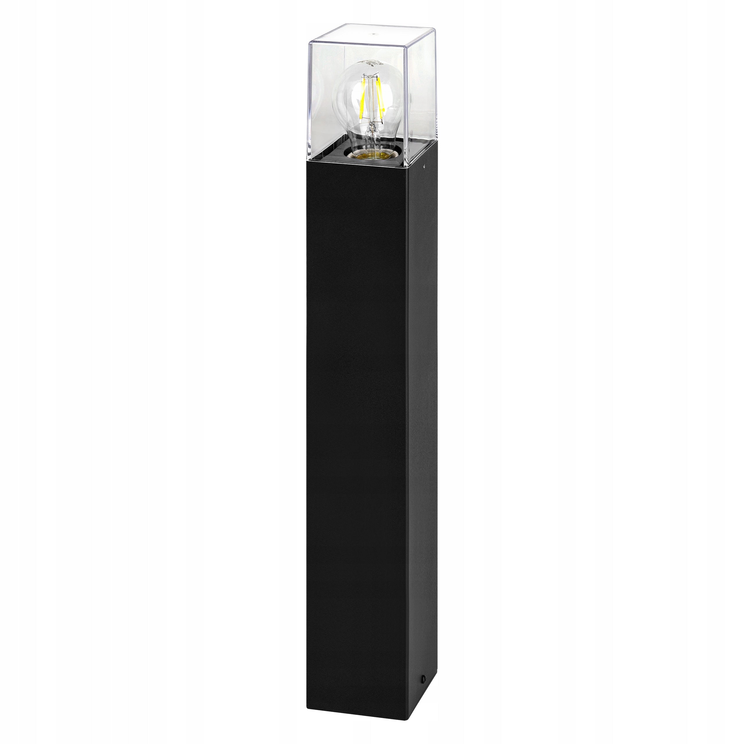 Garden lamp standing outdoor post E27 50cm SQUARE black Brand XUDO